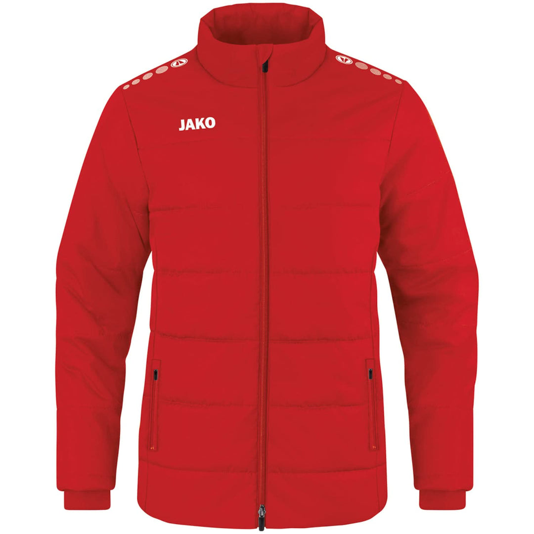 JAKO Herren Coachjacke Team S Rot, S Rot