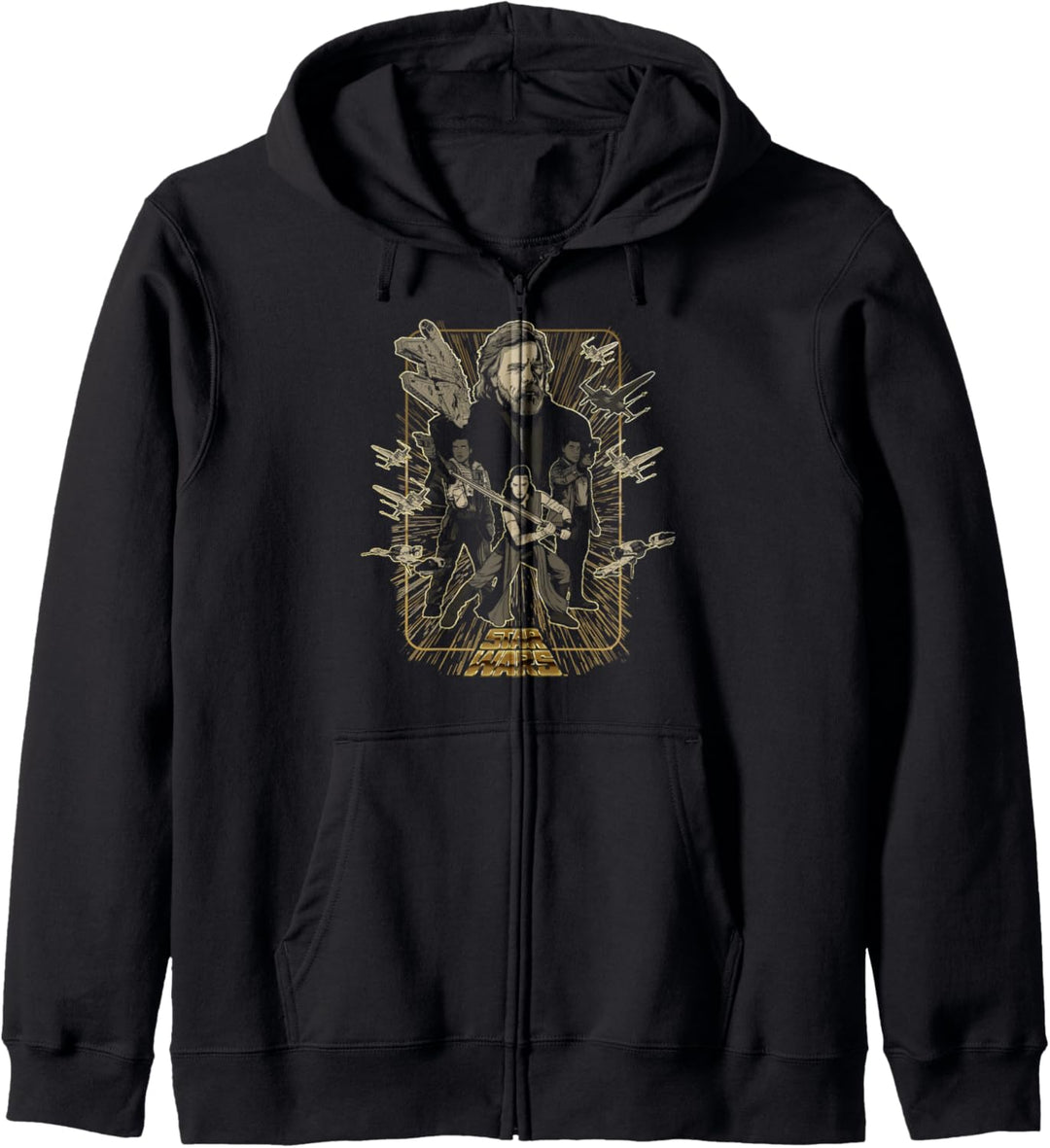 Star Wars Last Jedi Luke Skywalker Returns Kapuzenjacke