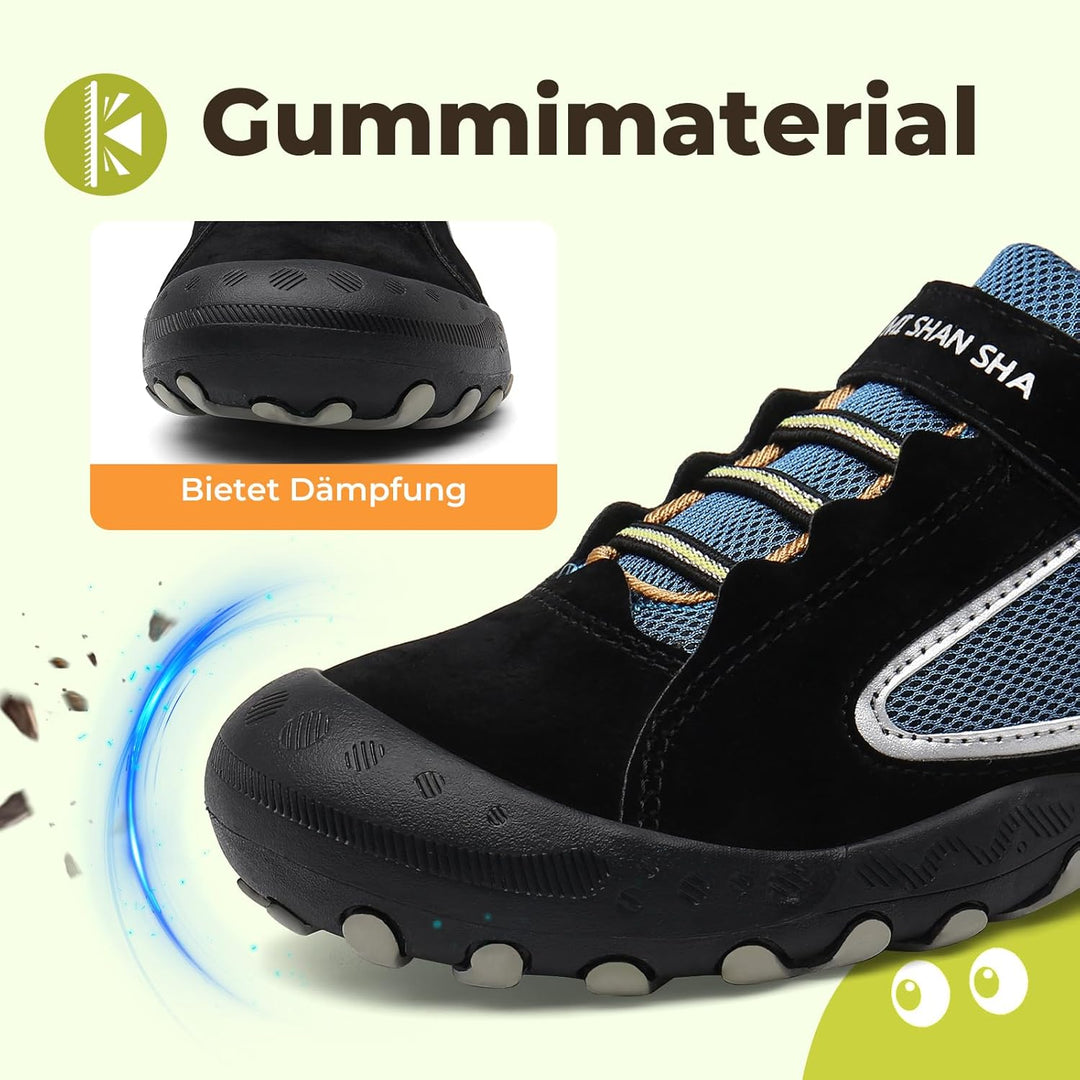 Mishansha Unisex-Kinder Turnschuhe Trekkingschuhe Mädchen Wanderschuhe Outdoor Sportschuhe 24-38 26