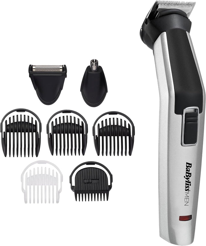 BaByliss MT726E 8-in-1 Titanium Multi Trimmer, 210 g titan