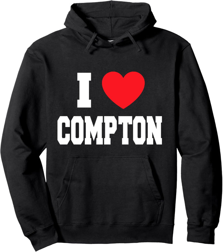 Ich liebe Compton Pullover Hoodie
