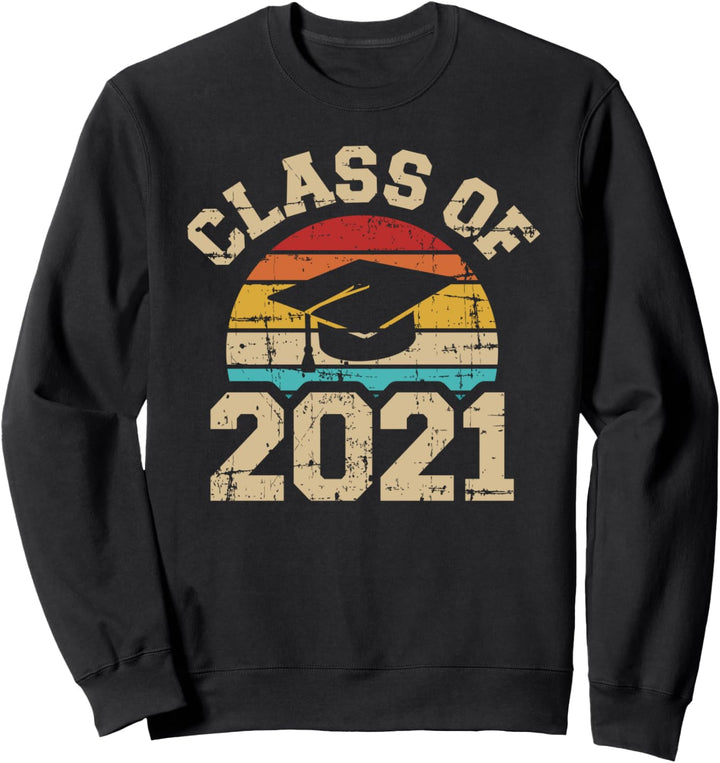 Class of 2021 Abitur Abschluss Bachelor Master vintage Sweatshirt