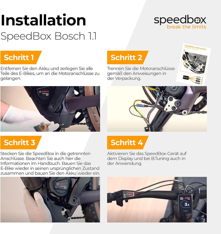 SpeedBox 1.1 für Bosch (Smart System) - Neuheit