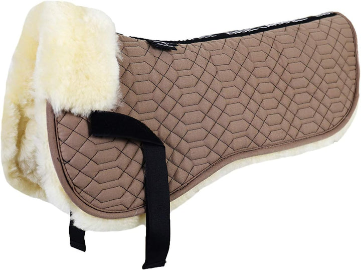 Engel Reitsport Lammfell Sattelkissen SAKIS1 mit Fellrand vorne camel-med. M, camel-med. M