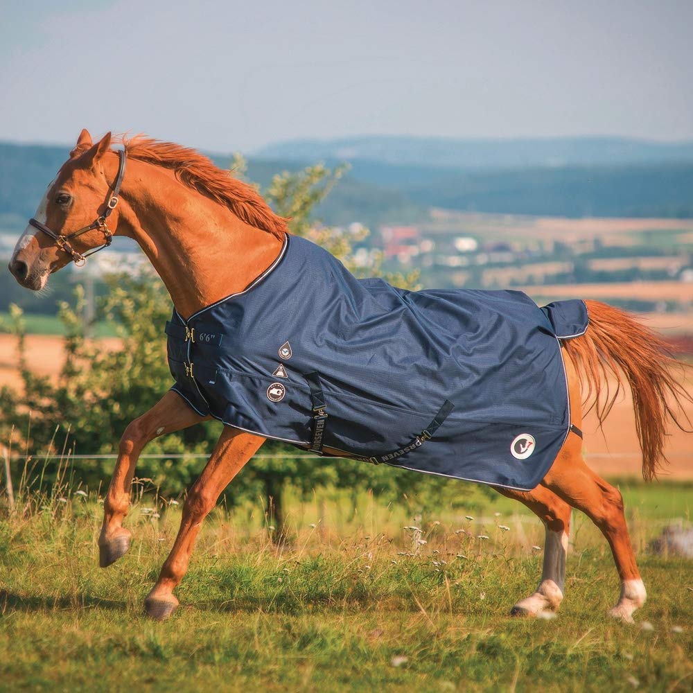 HorSeven Regendecke 50g - Marine/Navy, Grösse:135, 135