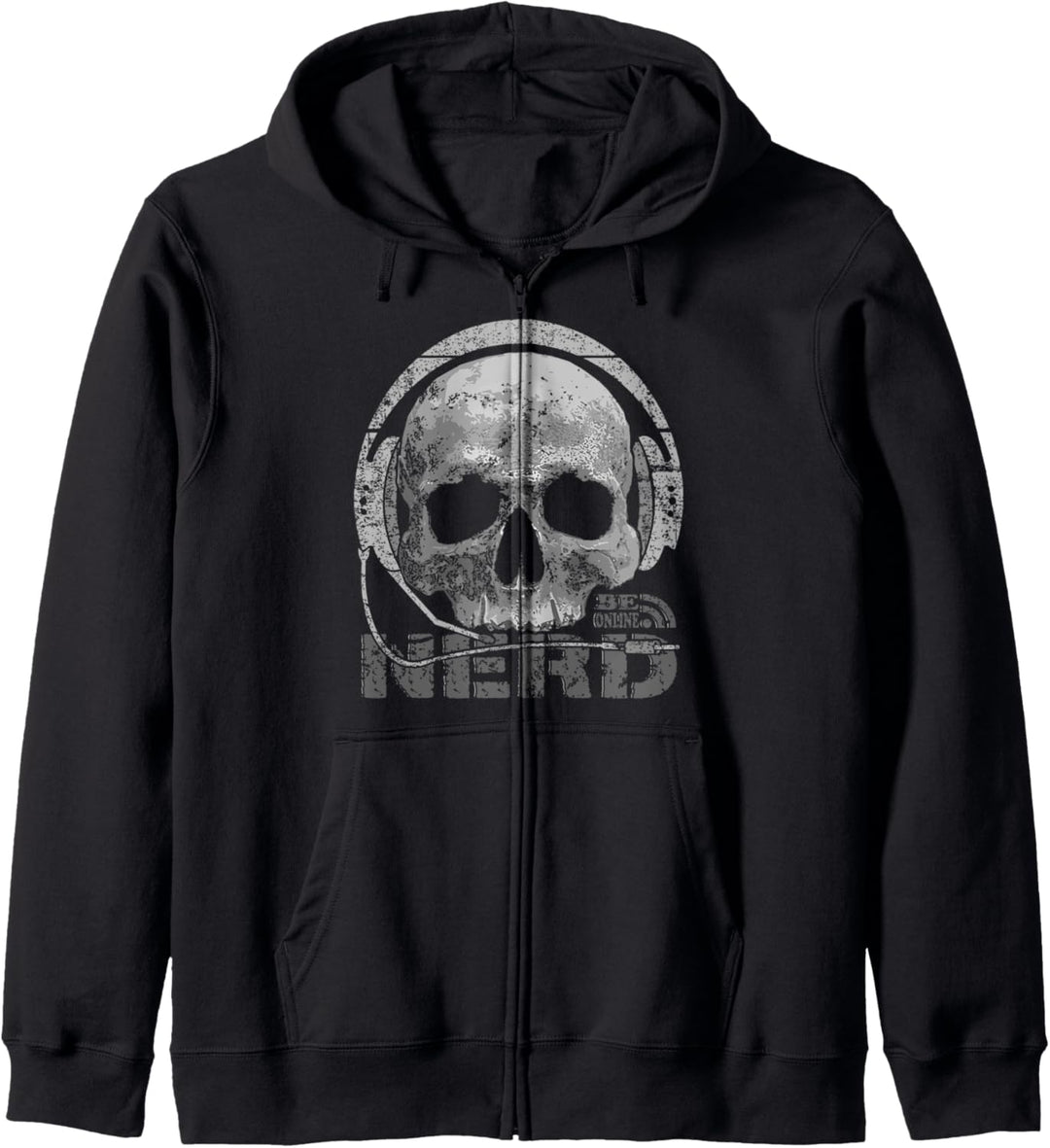 Nerd - Lustiges Gamer Zocker Gaming Kapuzenjacke