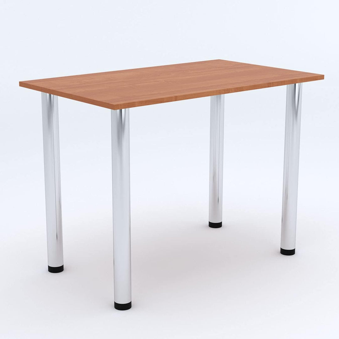 mikon 70x40 | Esszimmertisch - Esstisch - Tisch mit Chrombeinen - Küchentisch - Bürotisch | Erle 70