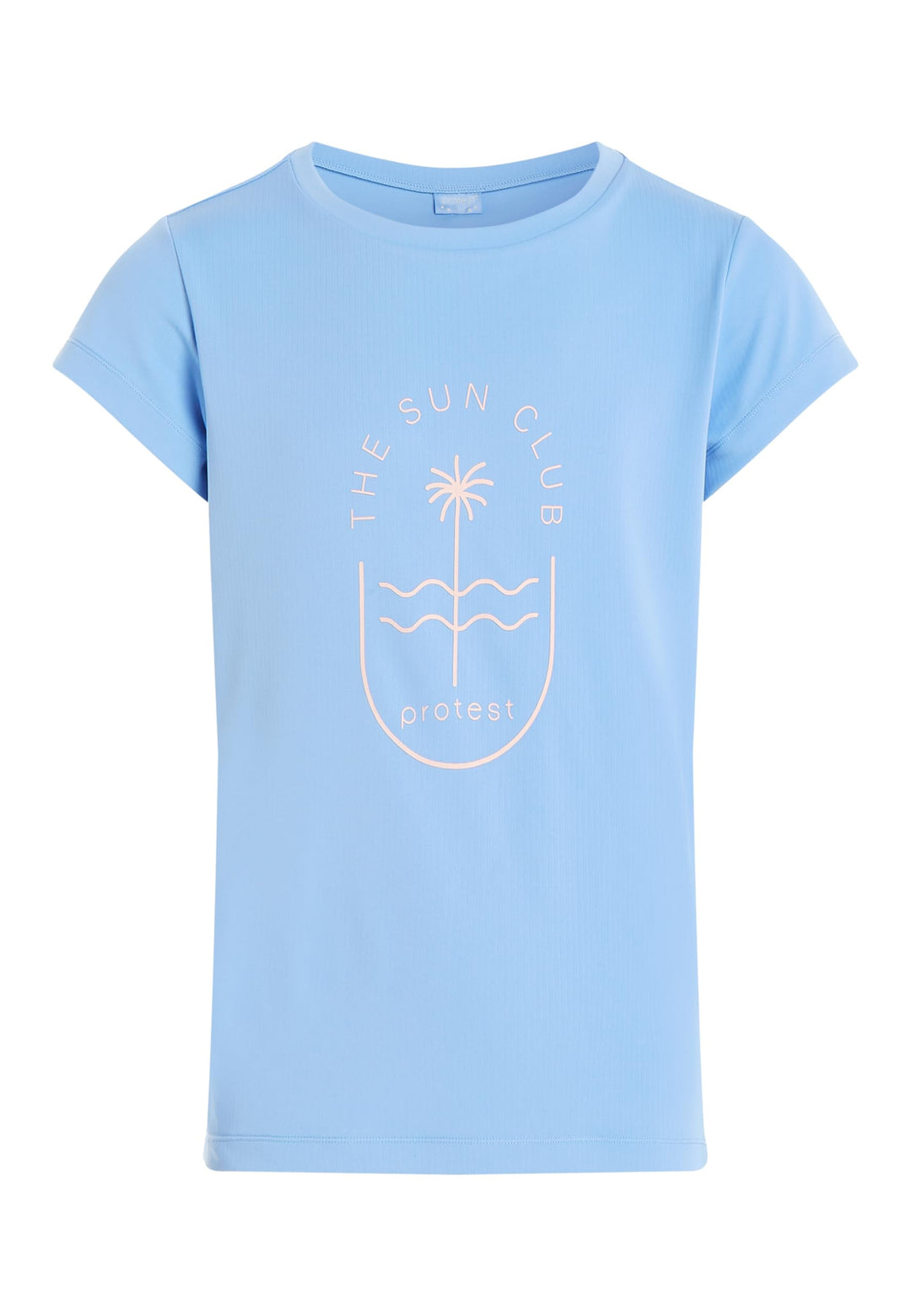 PROTEST Girls Rashguard Short Sleeve PRTJOY JR UPF 50 Protection Havasublue 176, Havasublue 176