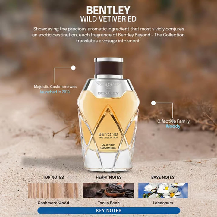 Bentley Fragrances Majestic Cashmere Eau de Parfum, 100 ml
