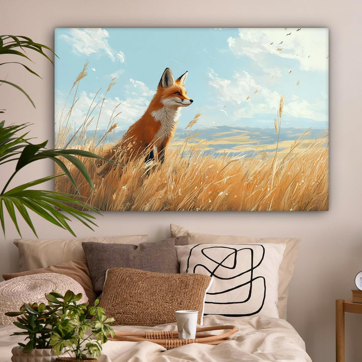 MuchoWow© Leinwandbild Gross 120x80 cm XXL Dekoration Wohnzimmer Bilder Pictures Wall Decoration Liv