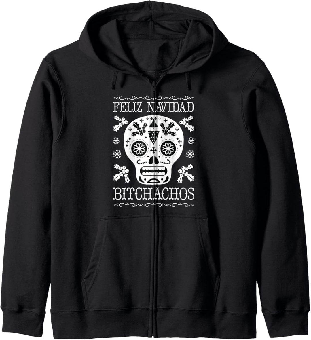 Feliz Navidad Bitchachos, lustige Erwachsene Weihnachten Kapuzenjacke
