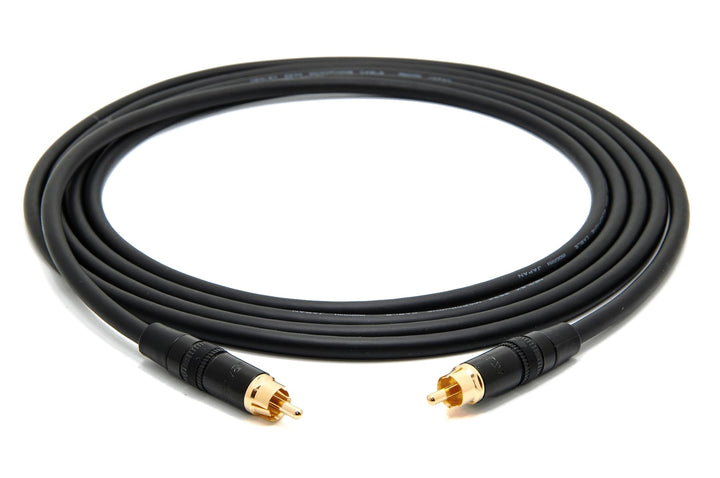enoaudio Mogami 2534 Quad Professionel Studio Kabel | Neutrik Gold Cinch RCA | HiFi, 10 m, 10 m