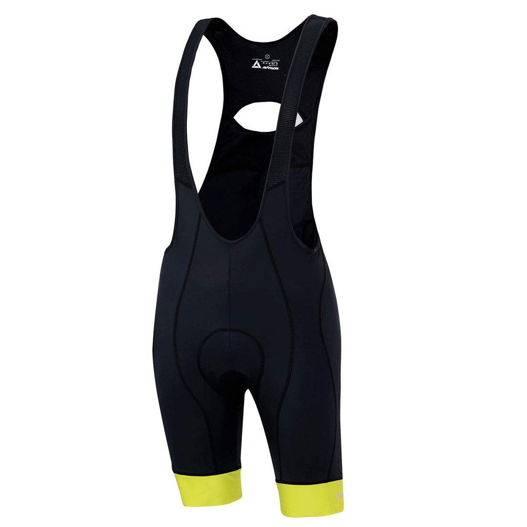 Herren Fahrradhose Trägerhose Kurz Comfort Line - Radhose - Kurze Radlerhose - 3D Coolmax gepolstert