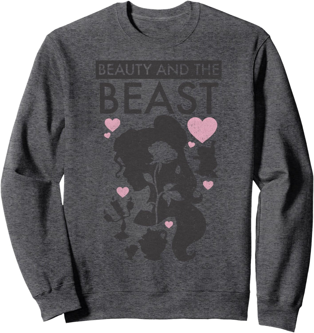 Disney Beauty &amp; The Beast Belle Silhouette Sweatshirt