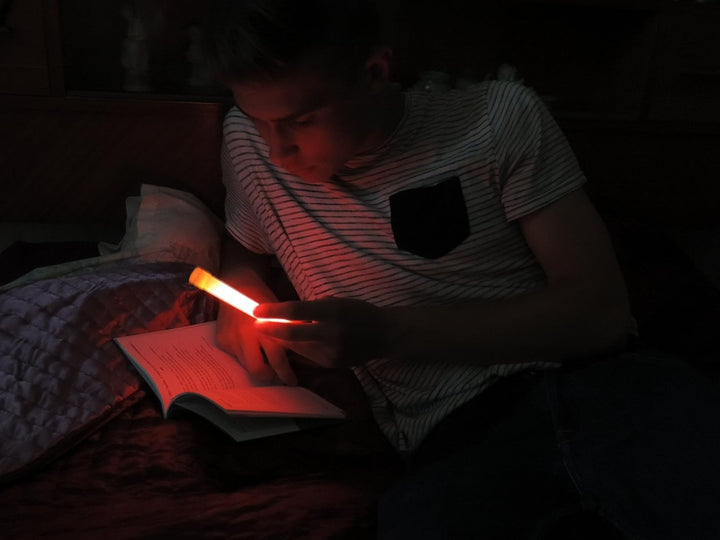 Cyalume SnapLight Knicklichter in Rot (20-er Pack) - 15 cm Glow Sticks mit Haken am Ende - ultra hel