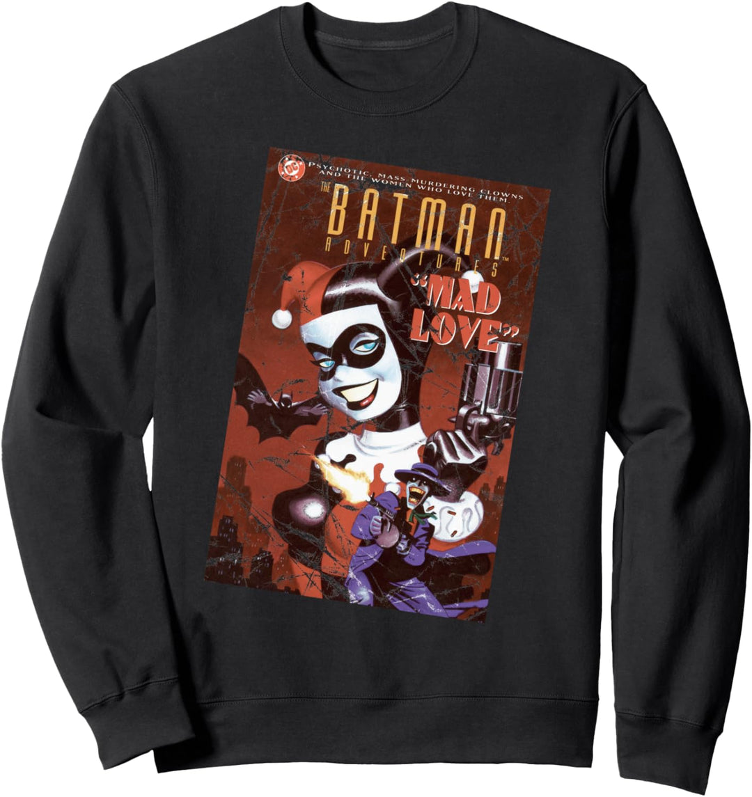 DC Harley Quinn Cover Verrückte Liebe Sweatshirt