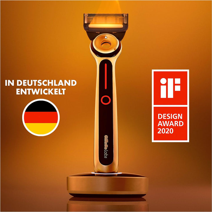 Gillette Labs Heated Razor Rasierklingen, 10 Ersatzklingen für beheizbaren Nassrasierer