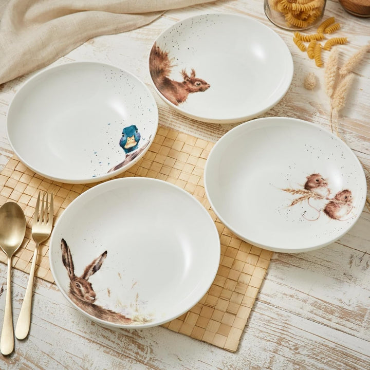 Wrendale Designs Set mit 4 Pastaschalen