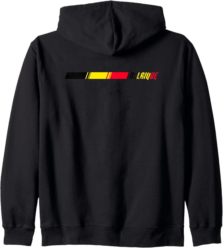 Flagge Belgien Kapuzenjacke