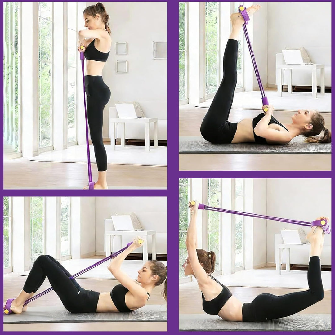 Sit-Up Trainingsgeräte, Pedalwiderstandsgerät, Elastische Zugseil Multifunktions Leg Exerciser, Expa