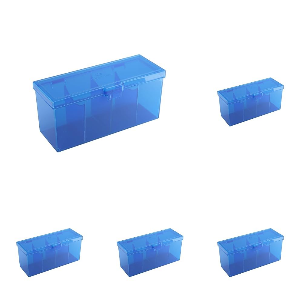 Gamegenic, Fourtress 320+ Blue (Packung mit 5) Blau Pack of 5 Fourtress, Blau Pack of 5 Fourtress