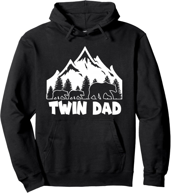 Papa Zwillinge Vater Geschenk I Vatertag Papi Pullover Hoodie