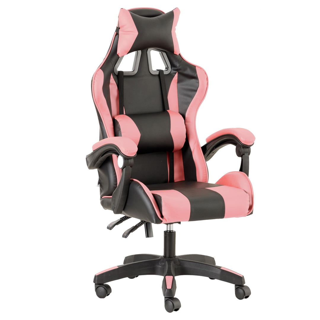 Baroni Home Gaming-Stuhl, ergonomischer Bürostuhl, gepolstert Gaming Sessel mit bequemer, Verstellba