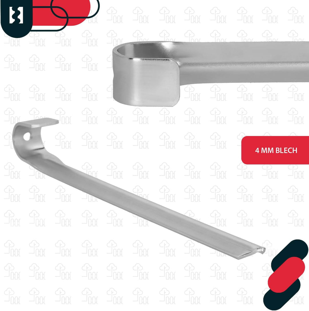 KOTARBAU® 4er Set Bodenanker für Trampolin - 430 mm - Heringe für Gartentrampolin - Erdanker zum Ein