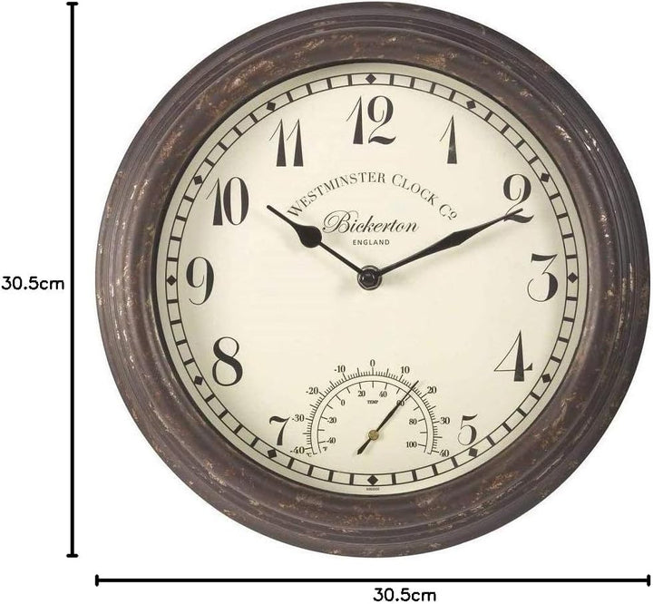 Smart Garden 5060000 – Uhr Bickerton Wall Clock 12 Single, Single