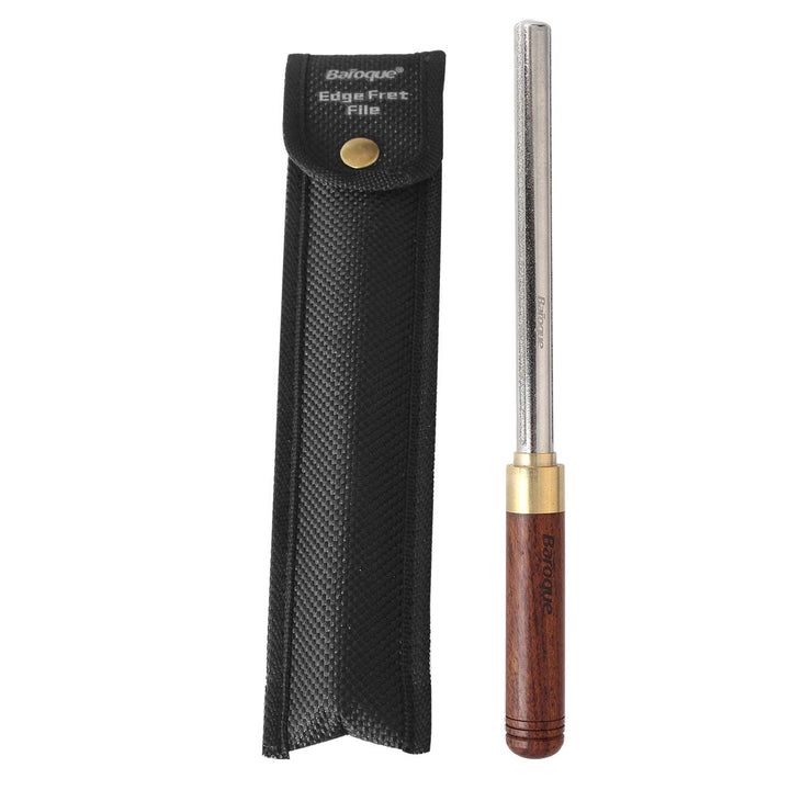 3 in 1 Gitarre Fret Feile Dressing Metallmit Holzgriff Gitarre Reparatur Instandhaltung Werkzeug Lut