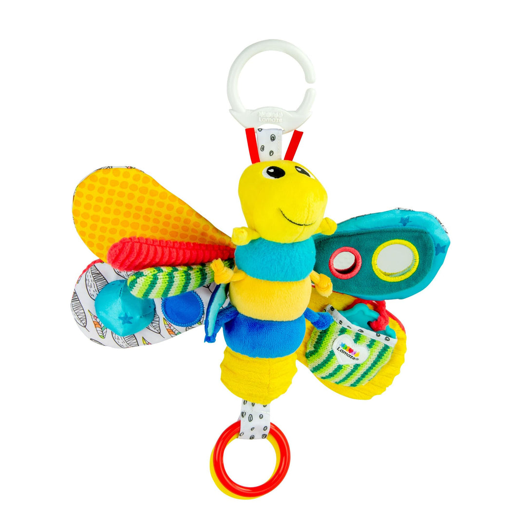 Lamaze Baby Spielzeug "Freddie, das Glühwürmchen" Clip &amp; Go, Hochwertiges Kleinkindspielzeug, Greifl