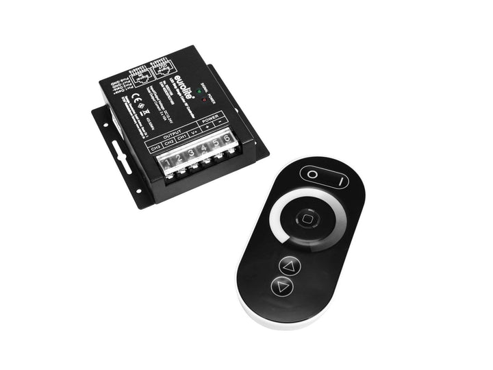 EUROLITE LED Strip Single Color RF Controller | 3-Kanal-LED-Controller mit Funk-Fernbedienung für 3