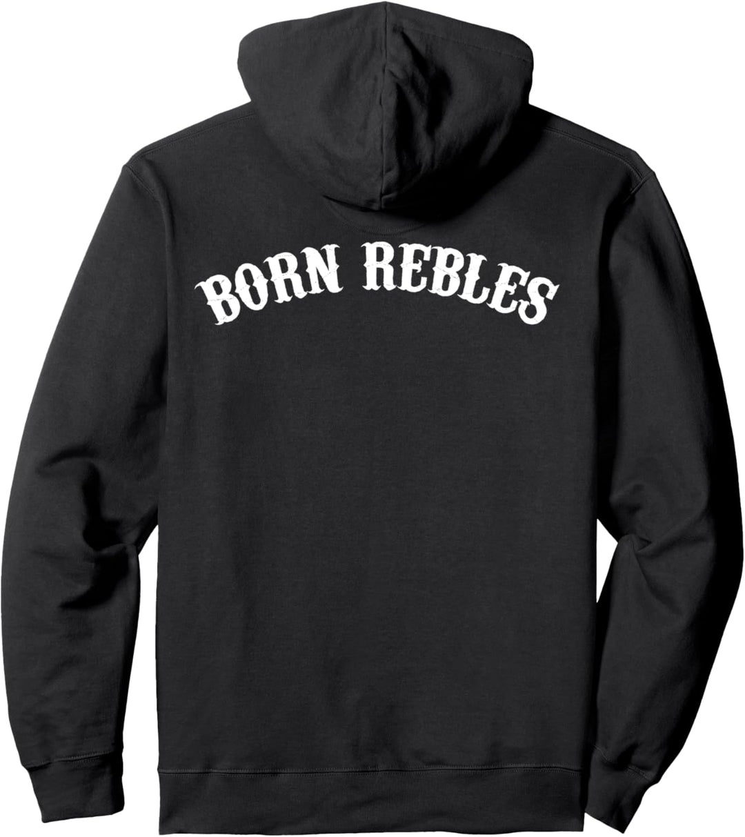 Born Rebles lustig Pullover Hoodie