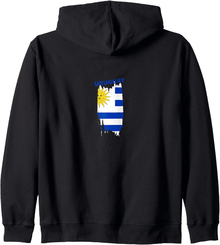 Flagge Uruguay Kapuzenjacke