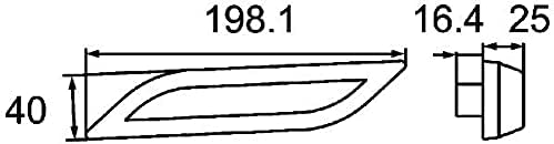 HELLA - Zusatzblinkleuchte - Shapeline Style - LED - 12/24V - 2BM 013 339-041