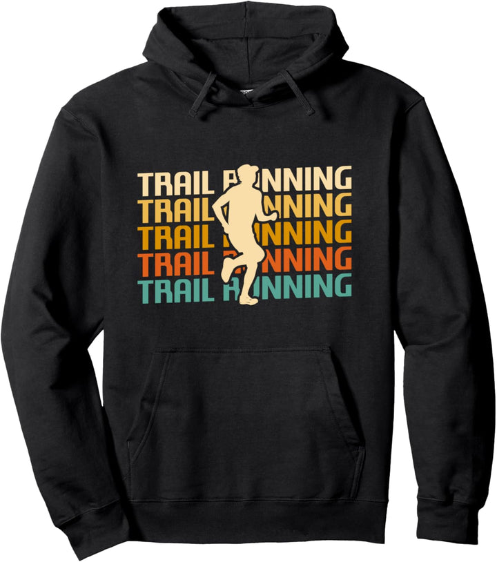 Klassischer Trailrunning-Läufer Pullover Hoodie