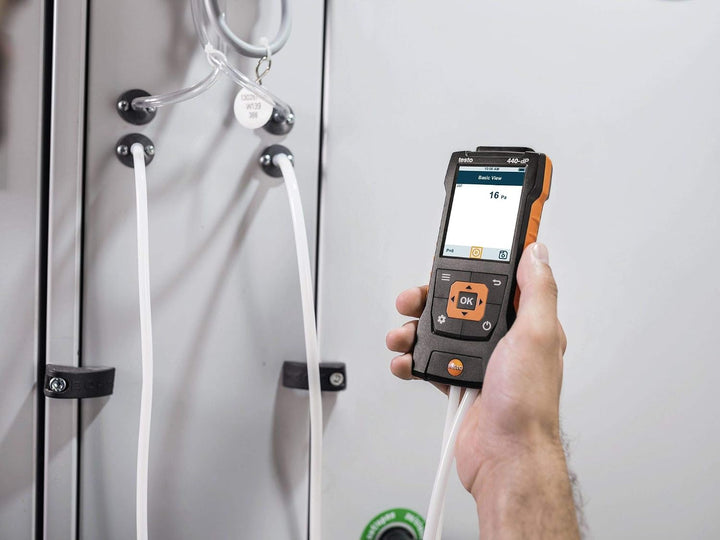 Testo 440 delta P Air Flow ComboKit 2 Bluetooth® testo 440 Delta P Air Flow Combo Kit 2 Bluetooth, t