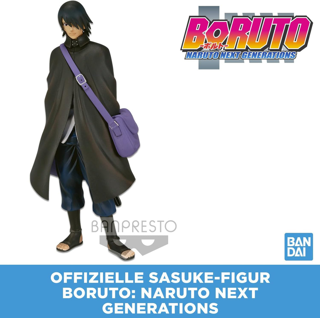Banpresto Boruto Naruto Next Generations: Shinobi Relations - Sasuke (Comeback!) Statue (16cm) (1800