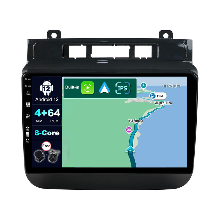 JOYX Android 12 Autoradio Passt für VW Touareg FL NF (2011-2017) - [4G+64G] - Eingebaut DSP/Carplay/