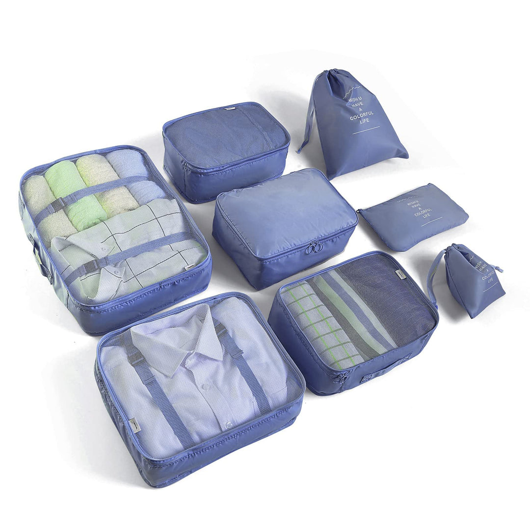 BillyBath Koffer Organizer set, Packing Cubes Schuhbeutel Reiseorganizer Kleidertaschen Travel Organ