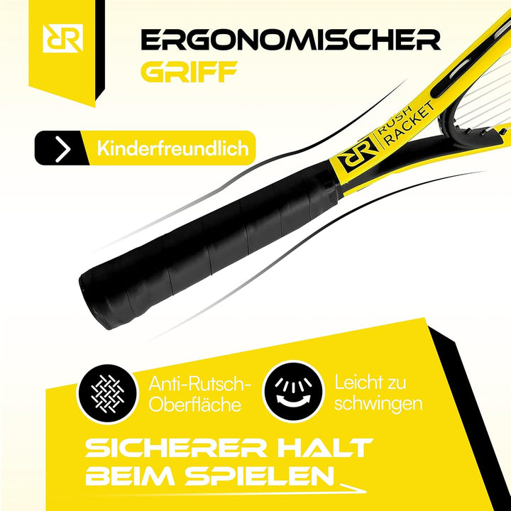 Rush Racket Crossminton Jugendset 4. Gelb, 4. Gelb