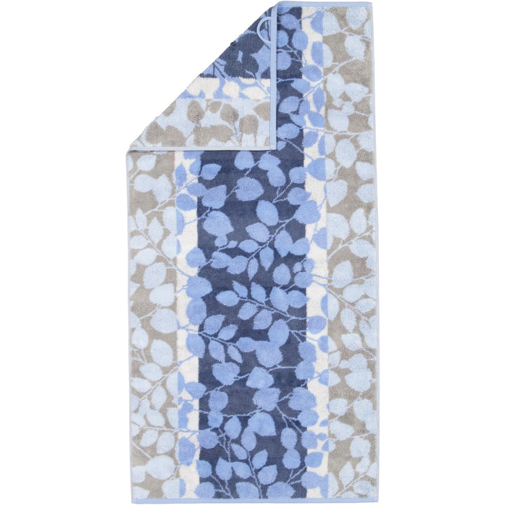 CAWÖ Home Handtücher Noblesse Harmony Floral 1086 Sky - 17 Duschtuch 80x160 cm, Duschtuch 80x160 cm