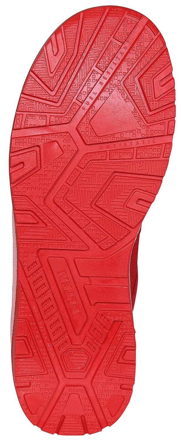 ELTEN Sicherheitsschuhe MAVERICK red Low ESD S3, Damen und Herren, Textil, Stahlkappe, leicht, sport
