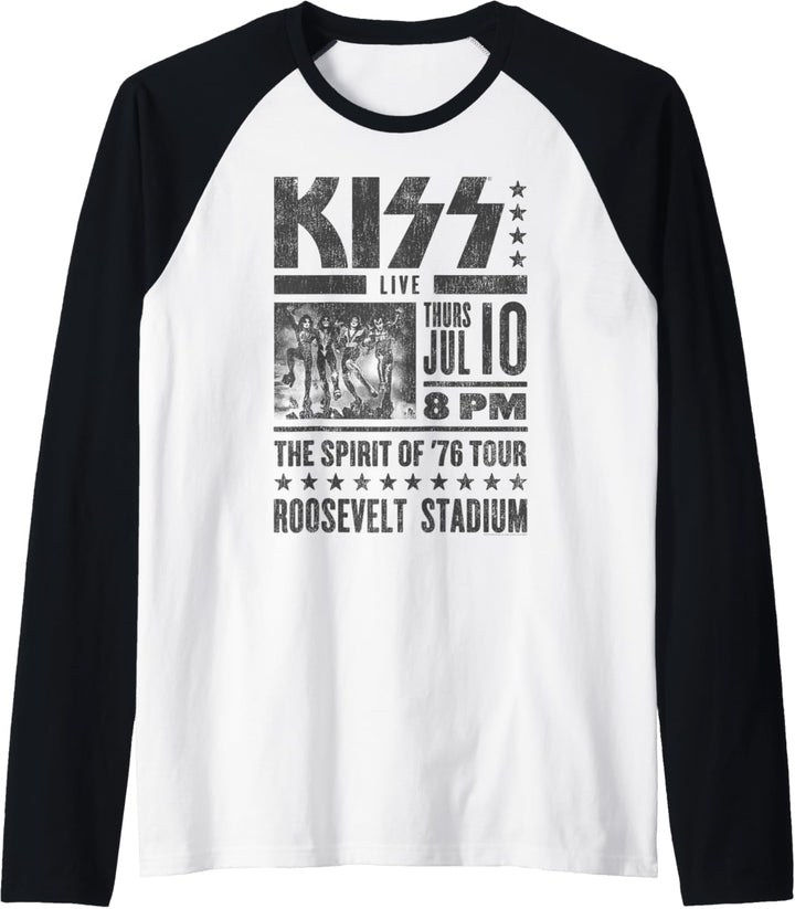 KISS - Roosevelt Stadium Raglan