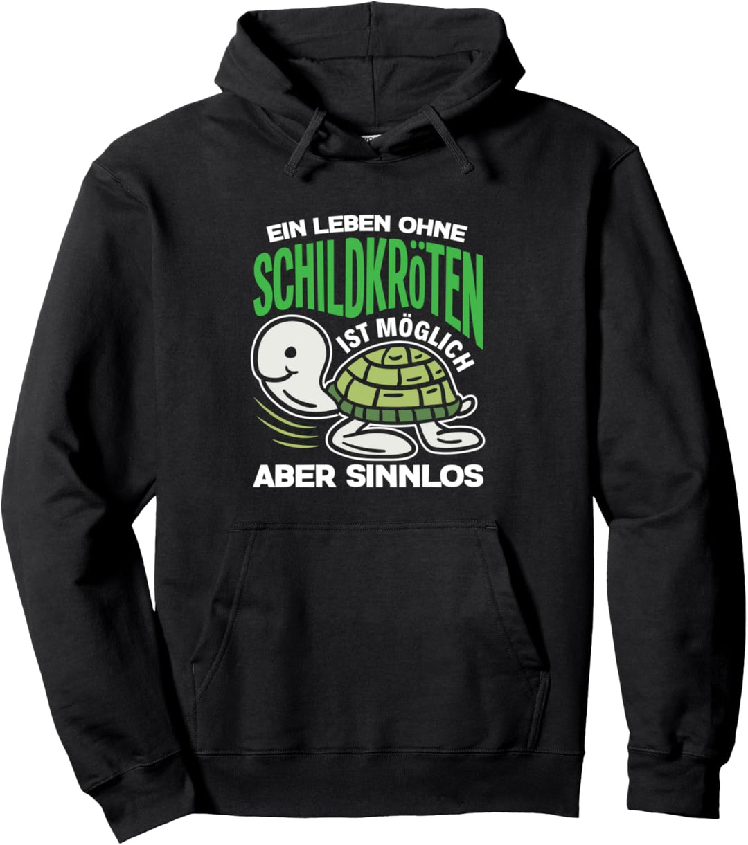 Schildkröte Reptil I Kriechtier Haustier I Panzer Geschenk Pullover Hoodie