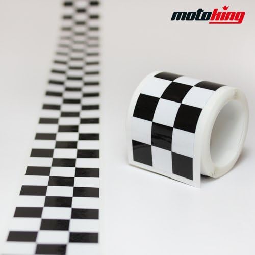Motoking Rallystreifen in 30 mm Breite und 2 Meter Länge