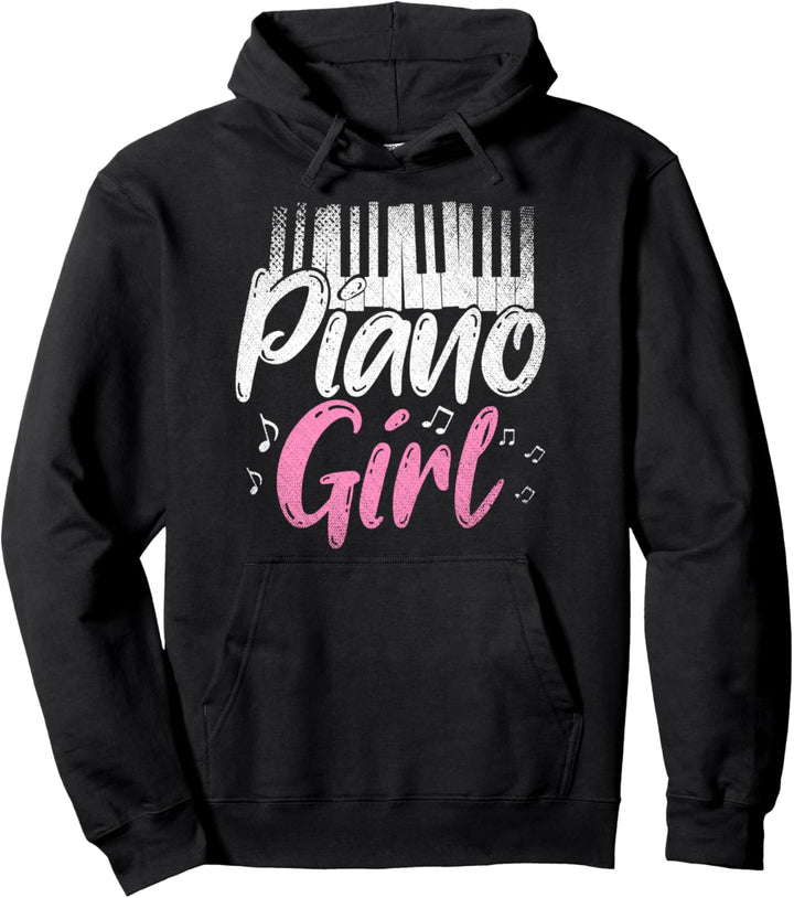 Klassische Musik Instrument Klavier Musiker Piano Mädchen Pullover Hoodie