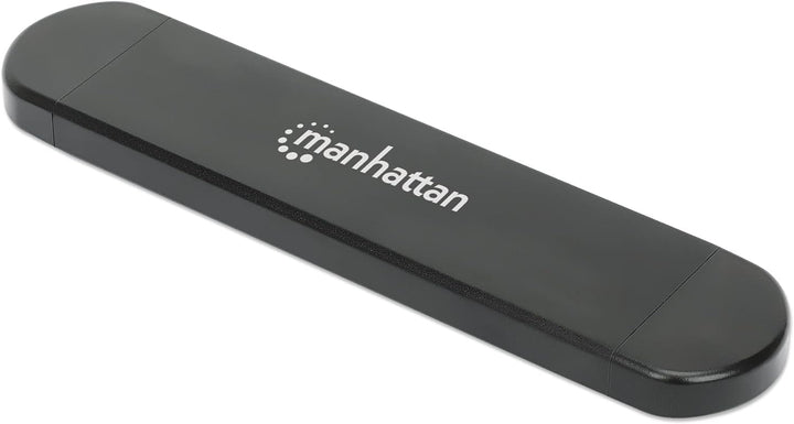 Manhattan USB zu SDD Schrank M.2 NVMe und SATA 130639 USB 3.2 Gen 2 Typ-C Stecker und Typ A Stecker