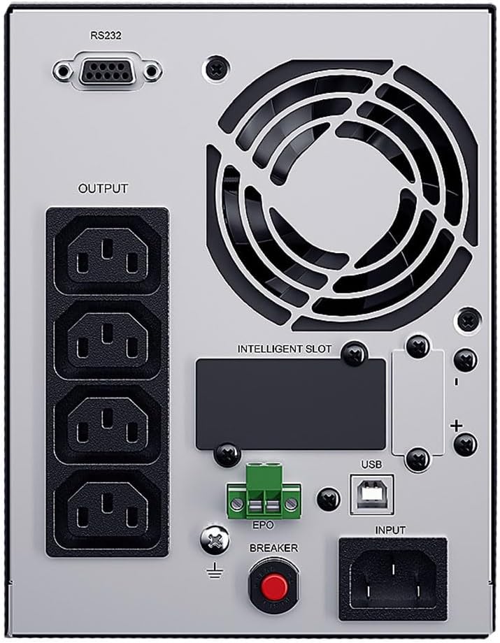 CyberPower OLS1000EA-DE Online-USV 1000VA/900W mit Doppelwandler-Topologie, Tower schwarz, reine Sin