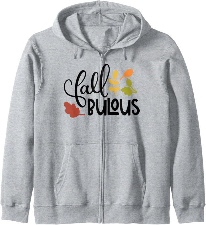 Fall Bulous Autumn Gift Fabulous Leaves Mom Wife Teacher Kapuzenjacke